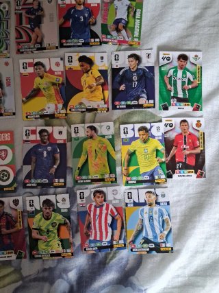 Lote cromos Panini Adrenalyn 2026