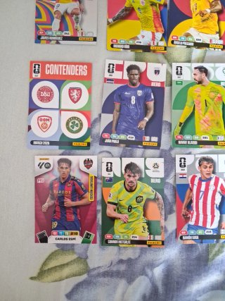 Lote cromos Panini Adrenalyn 2026