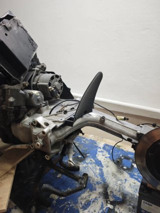 Guardabarros trasero BMW K100