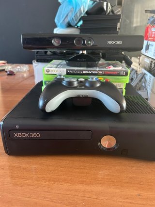 ✅ Xbox 360 Nera Completa + Kinect + Giochi