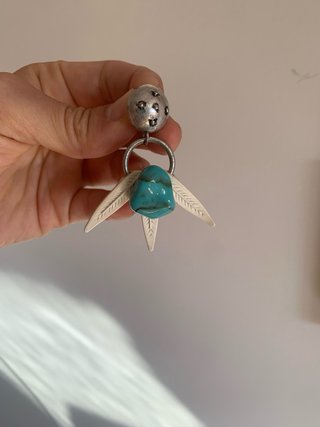Pendientes Plata Turquesa