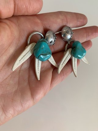 Pendientes Plata Turquesa