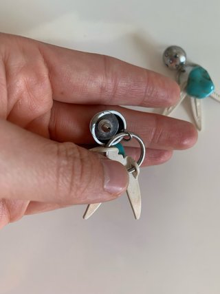 Pendientes Plata Turquesa