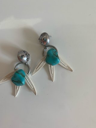 Pendientes Plata Turquesa