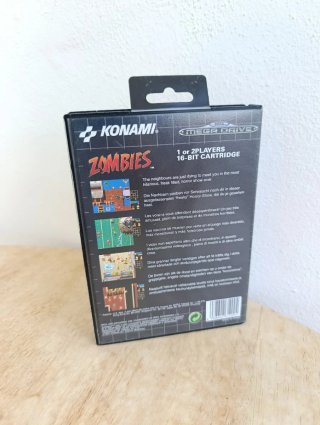 Zombies Sega Mega Drive Konami megadrive videojueg