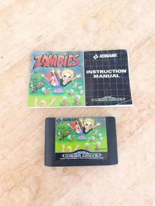 Zombies Sega Mega Drive Konami megadrive videojueg