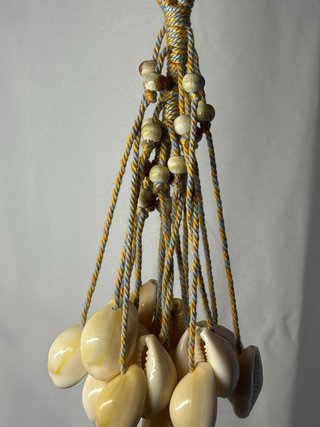 Ciondolo conchiglie e perline