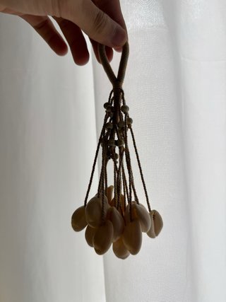 Ciondolo conchiglie e perline