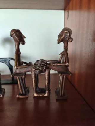 Lote Figuras Musicales Bronce