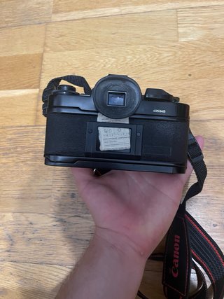 Pack Canon A-1 Cámara Analógica Negra