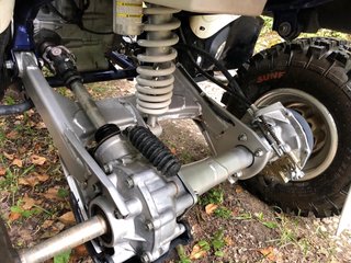 Suzuki LTZ 250 Quad Blanco y Azul