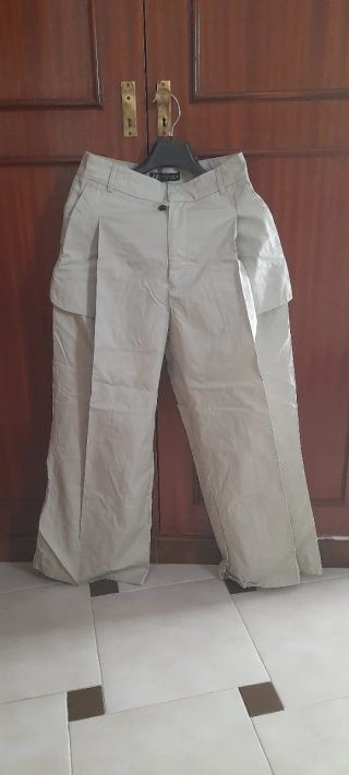 Pantalones Zara Beige