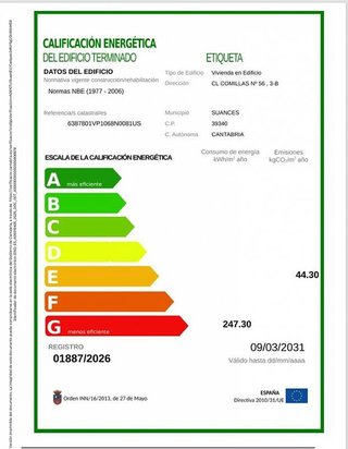 Piso en venta en Suances