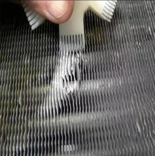 Radiador electroventilador carcasa Seat Marbella