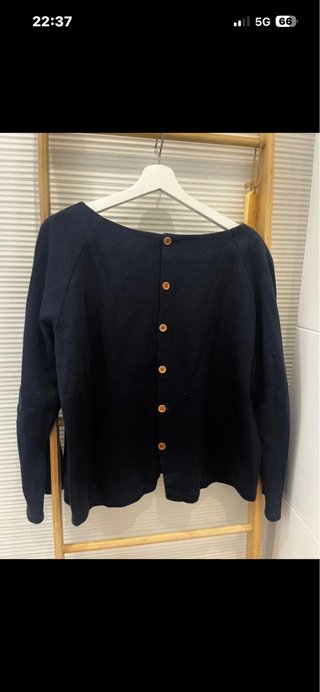 Sudadera Alazia azul marino Talla L