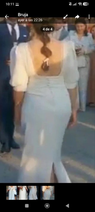 Vestido de novia blanco