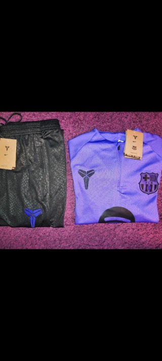 Chandal  FCBarcelona Morado y Negro