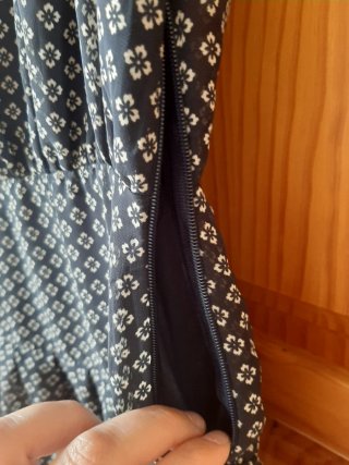 Vestido Mango Negro Talla XS