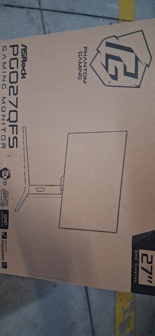 Monitor Gaming ASRock PG27QFS Phantom Gaming NUEVO