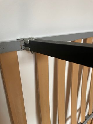Somier Cama 135 Metal y Madera