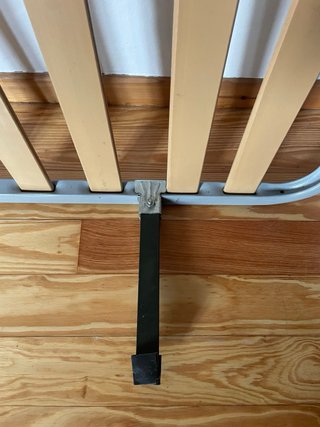 Somier Cama 135 Metal y Madera