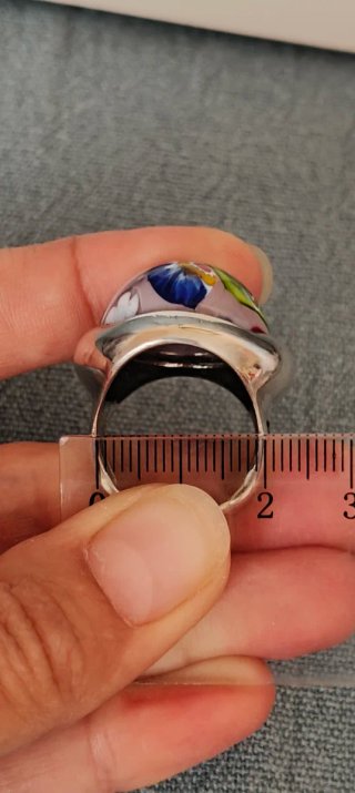 Anillo Tous Fiori Murano multicolor