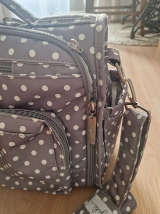 Bolso Cambiador Bebé Jujube Lunares