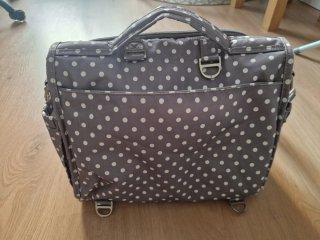 Bolso Cambiador Bebé Jujube Lunares