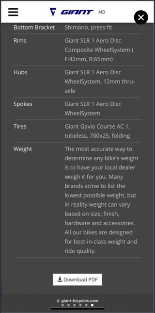 Giant Propel Advance SL Disc 1 (M)