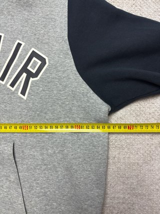 Felpa Nike Air Vintage Grigia e Nera