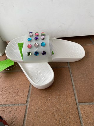 Crocs Gem Multicolor Slide Donna Tg.38