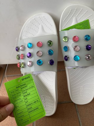 Crocs Gem Multicolor Slide Donna Tg.38