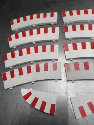Ninco Bordes Curva Estándar R2 (Lote)