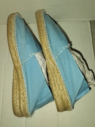Alpargatas azules