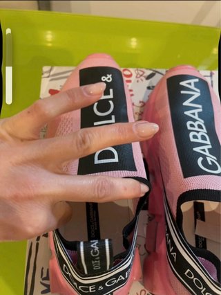 Zapatillas Dolce & Gabbana Rosa
