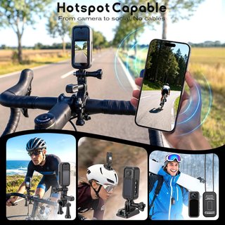 Cámara 360° Táctil + Accesorios
