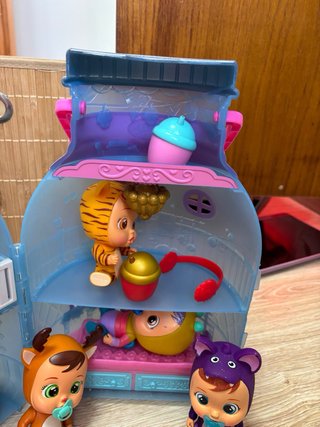 Casa Biberón Bebés Llorones
