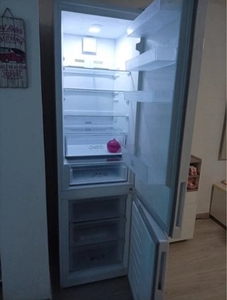 Nevera Combi Blanca