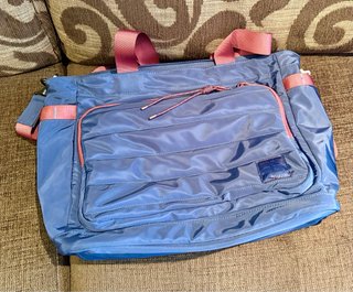 Bolso de viaje azul marino gran capacidad