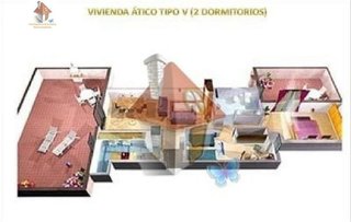 Ático en venta en El Quiñón en Seseña