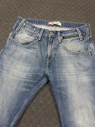 Jeans Levi's 504 Straight Vintage Blu Chiaro