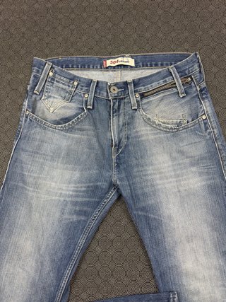 Jeans Levi's 504 Straight Vintage Blu Chiaro
