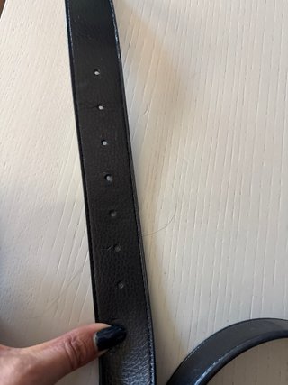 Cintura Hermes H fibbia argento