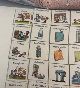 Gioco Memory Centrale del Latte 26 coppie