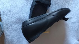 Manoletinas G.C.D. piel negra talla 38