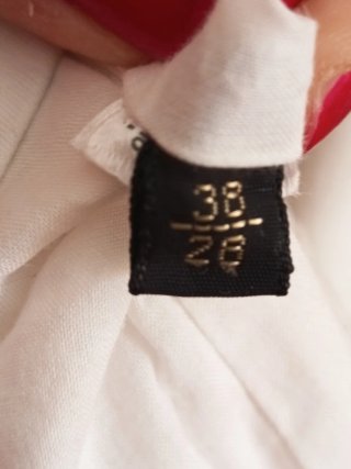 Vestido Massimo Dutti Blanco Verano Mujer