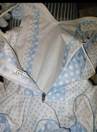 Vestido Flamenca Niña Lunares