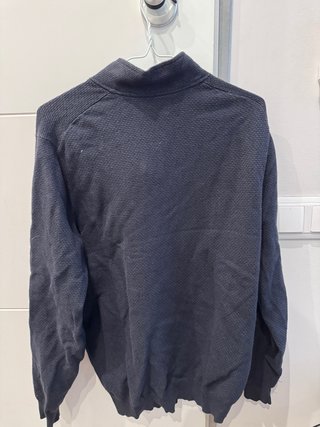 Jersey Massimo Dutti Azul Media Cremallera