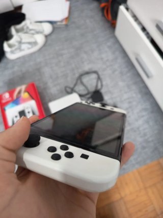 Nintendo Switch OLED Blanca + Juegos