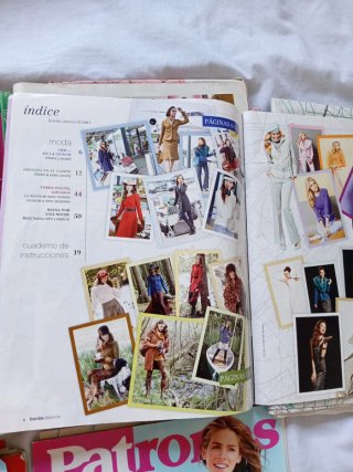 5 revistas de patrones de mujer